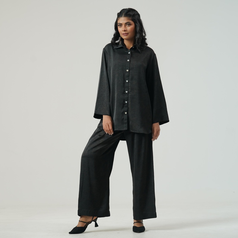 Womens Black Shirt S BLACK