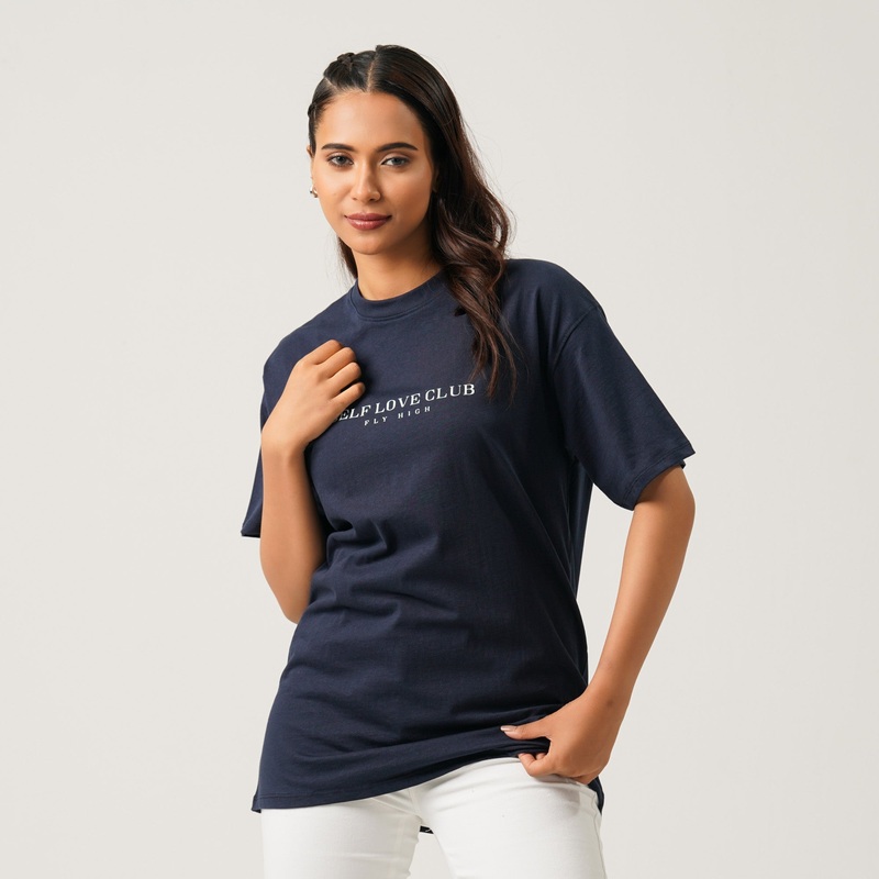 Womens Navy Blue T-shirt S NAVY BLUE
