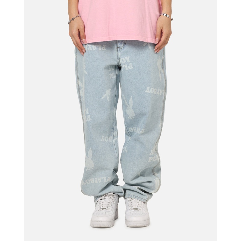Playboy Mess Denim Jeans Light Indigo 30