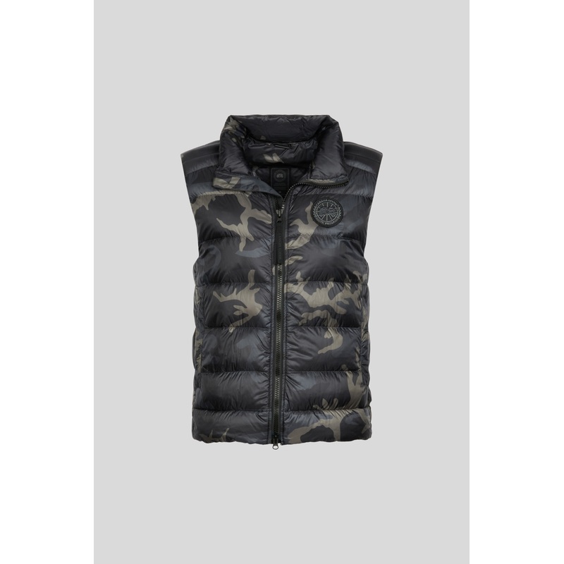 Crofton Vest Black Label Print M Good