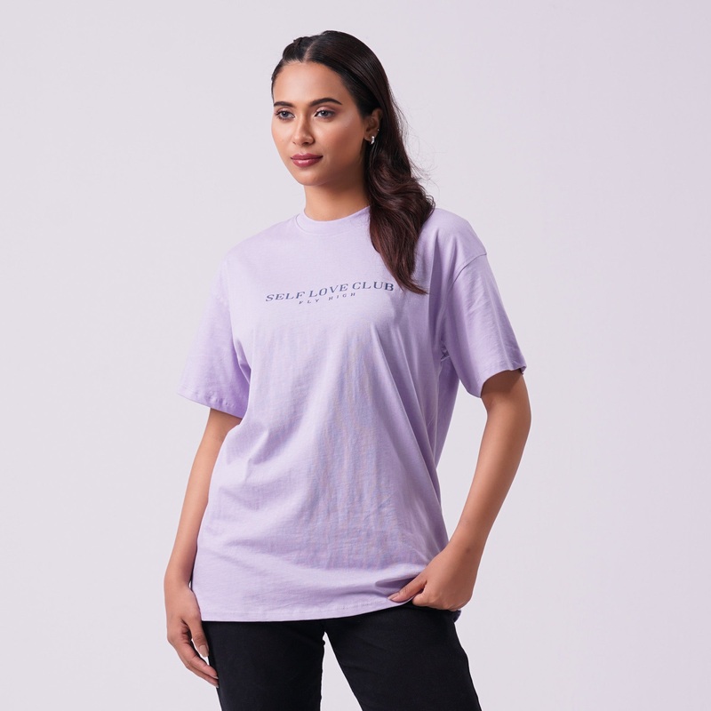 Womens Lavender T-Shirt S LAVENDER