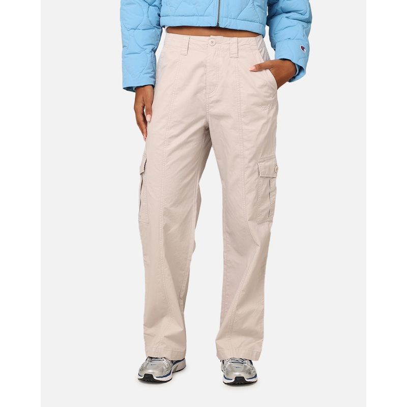 X-Girl Work Cargo Pants White Sand 6