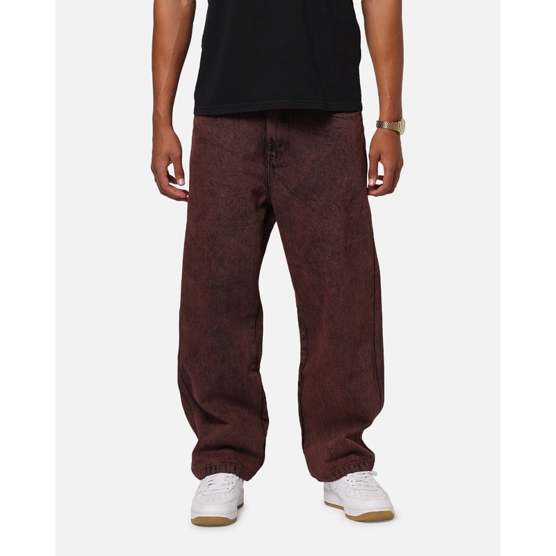 X-Large Bull Denim 91 Pant Burgundy 30