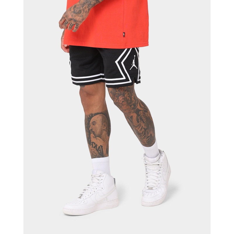 Jordan Dri-FIT Sport Diamond Shorts Black/White S