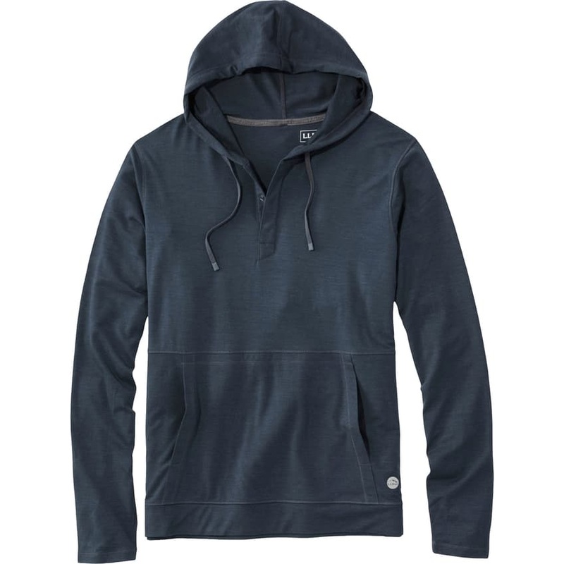 L.L. Bean Encompass Merino Wool-Blend Hoodie – Men’s