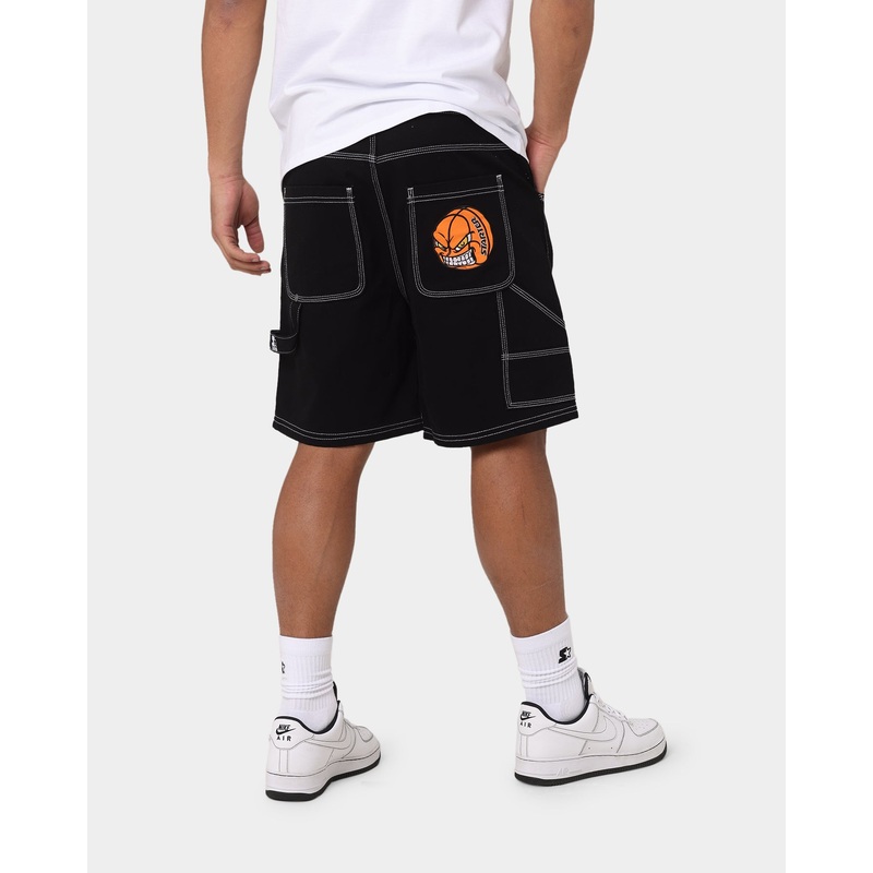 Starter Brick Denim Shorts Black 28