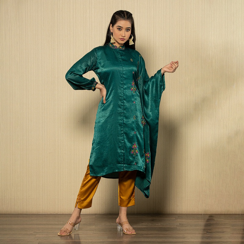 Womens Kurti – Green 2XL GREEN