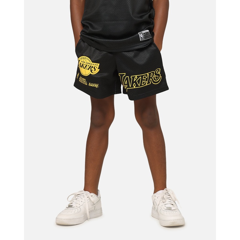 NBA Kids’ Los Angeles Lakers Duncan Mesh Shorts Black S