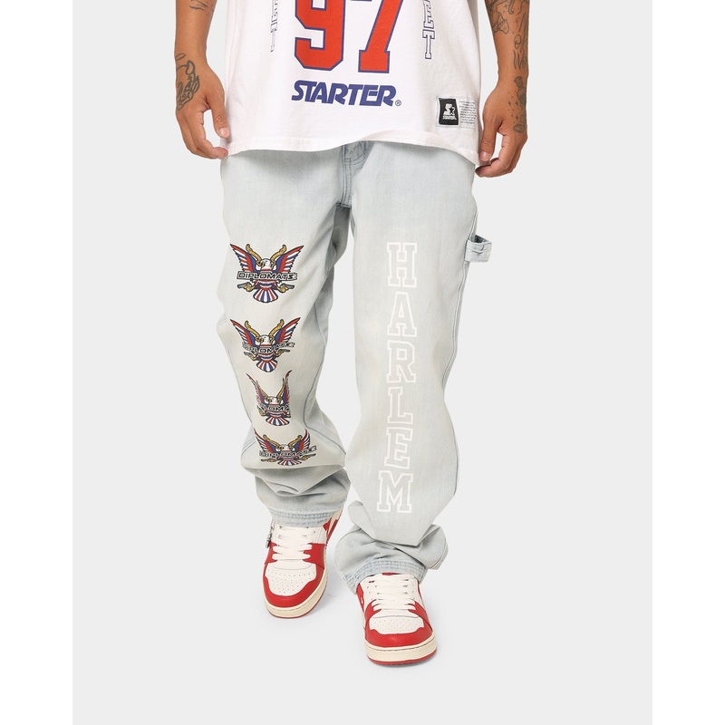 Starter X Diplomats 95 Relaxed Jeans Snow Wash 28