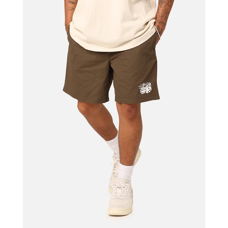 Stussy Designs Dice Beach Shorts Dusty Green 30