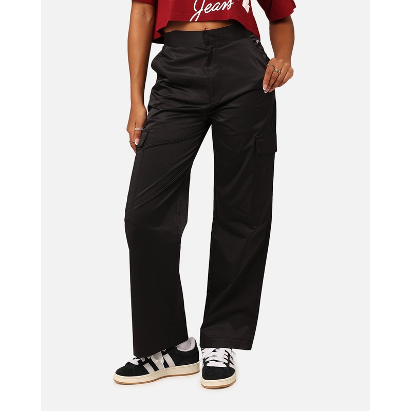 Tommy Jeans Women’s Satin Utility Pants Black 24