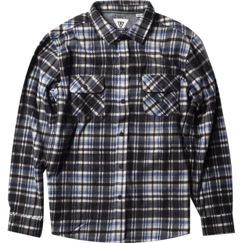 Vissla Eco-Zy Long Sleeve Polar Flannel Shirt – Men’s