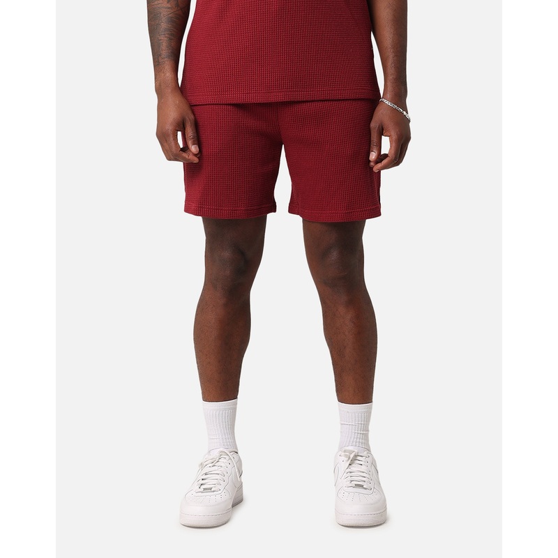 XXIII Ethan Knit Shorts Maroon S