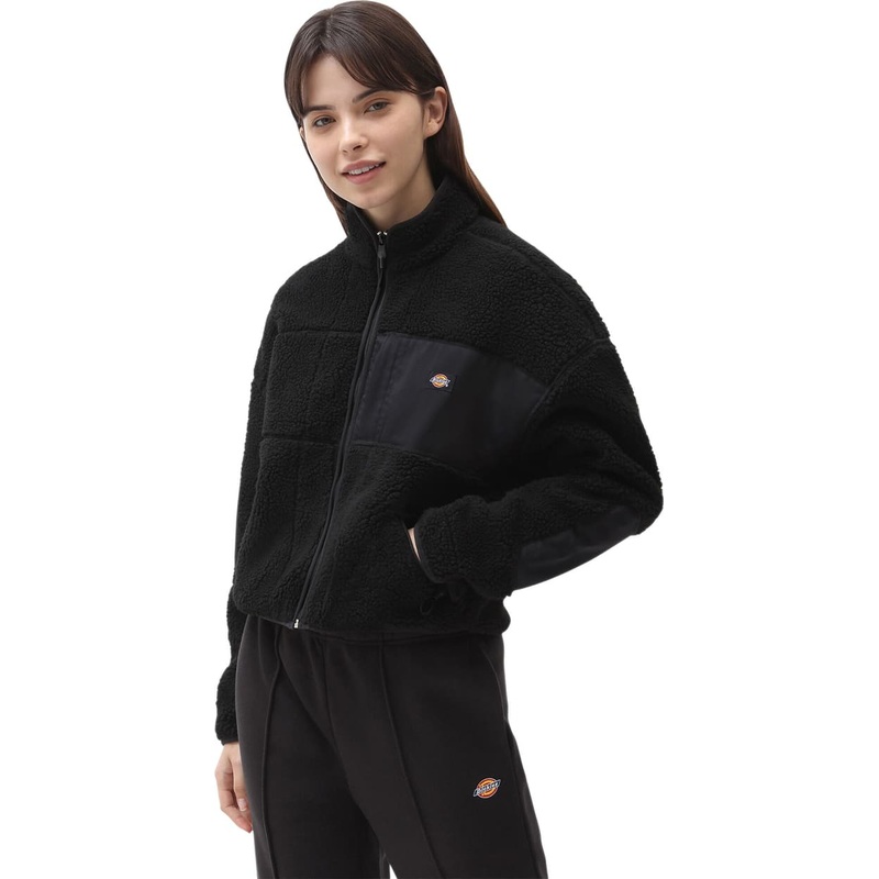 Dickies Red Chute Full Zip Fleece Sweatshirt – Women’s