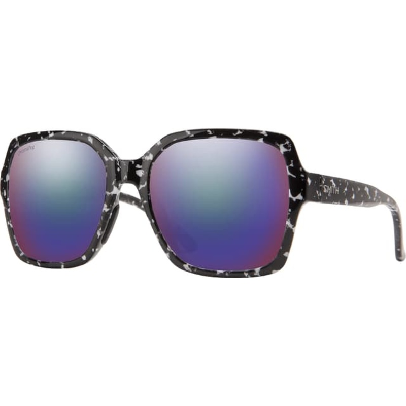 Smith Optics Flare Sunglasses – Black Marble – ChromaPop Polarized Violet Mirror Lens