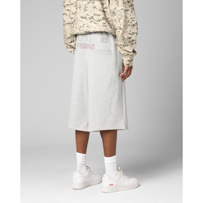 Loiter Opaque Sweat Shorts Grey XS