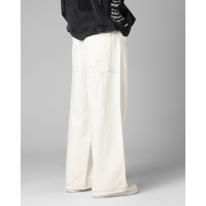 Loiter Star Born Jeans Off White 28