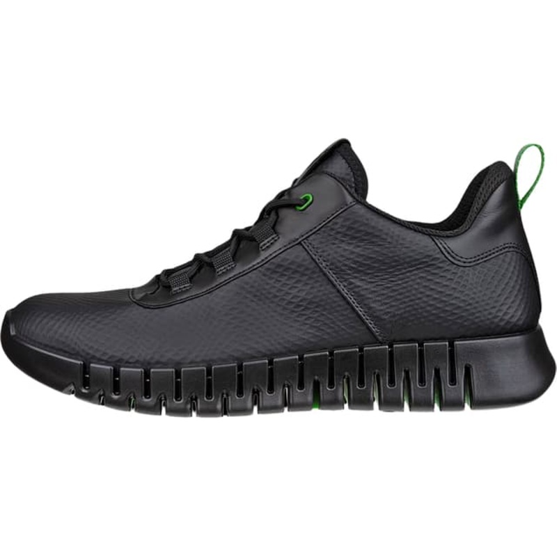 Ecco Gruuv Leather Sneakers – Men’s