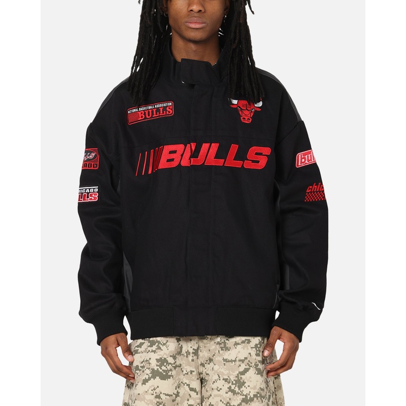 New Era Chicago Bulls NBA Motorsport Jacket Black S