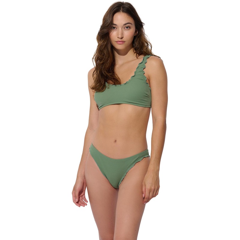 Everyday Sunday Cropped Tank Bikini Top – Women’s