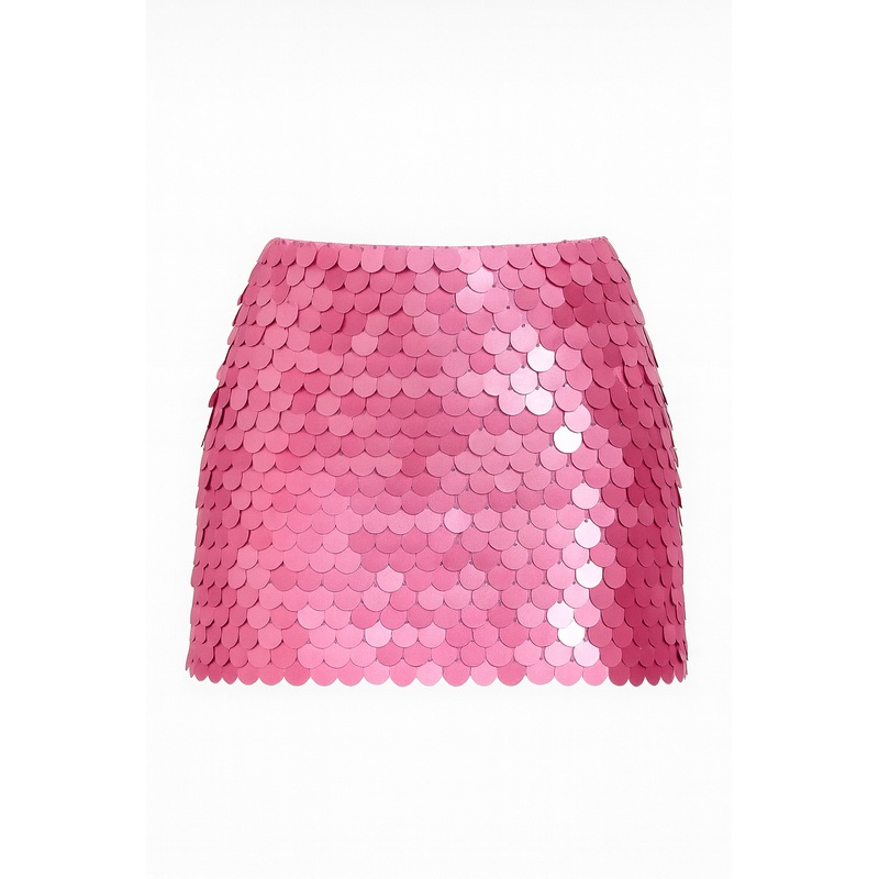 Pink Big Disc Mini Skirt 26