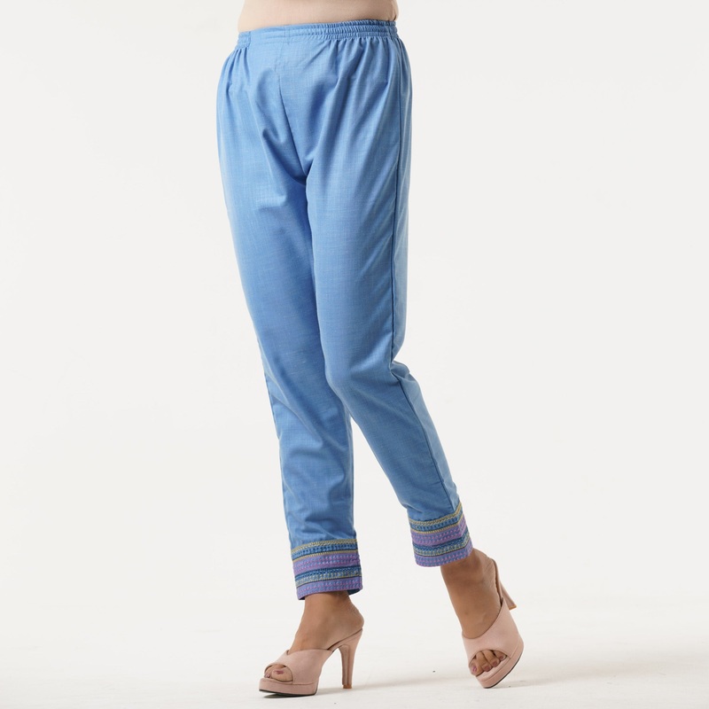 Womens Denim Blue Bottom S DENIM BLUE