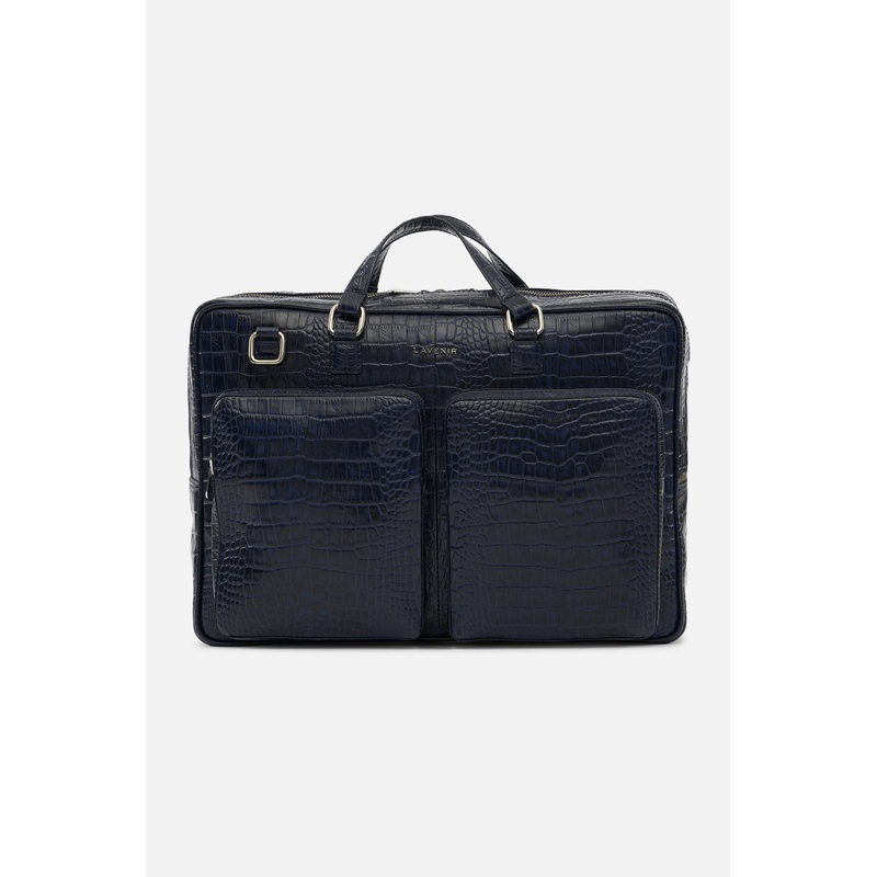 Tyrel – Leather Utility Laptop Bag – Ocean Caven