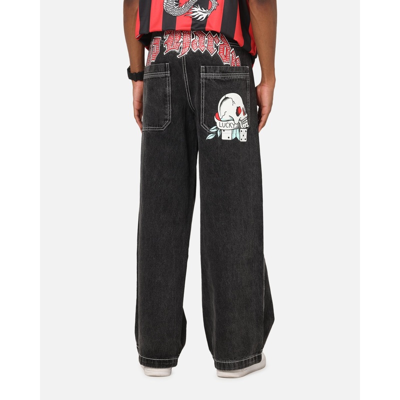 Ed Hardy Lucky Jeans Black 28