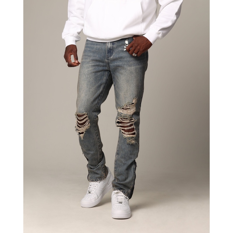 Saint Morta Deadbeat Fimi Jeans Dirty Blue 28