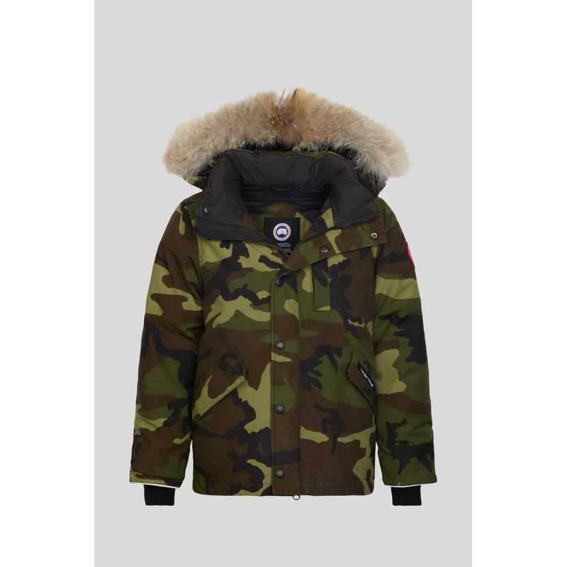 Youth Logan Parka Print L Very Good