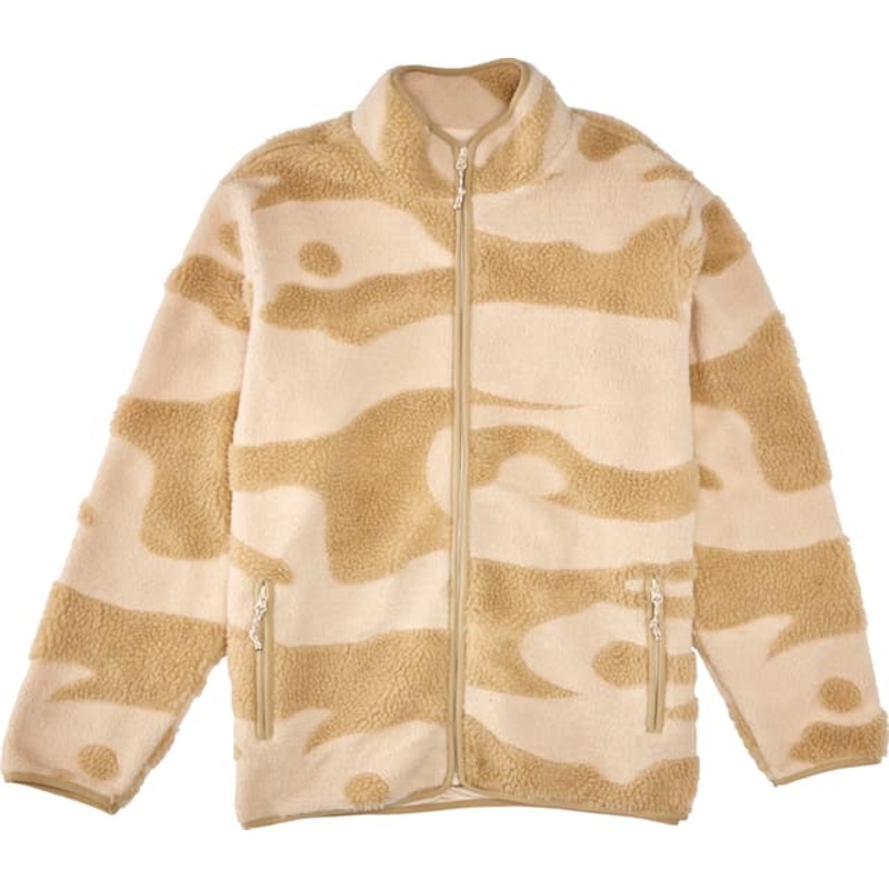 Billabong Boundary Switchback Zip-Up Sherpa Fleece Jacket – Men’s