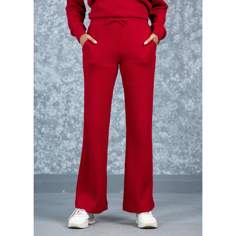 LADIES JOGGERS- MAROON 2XL MAROON