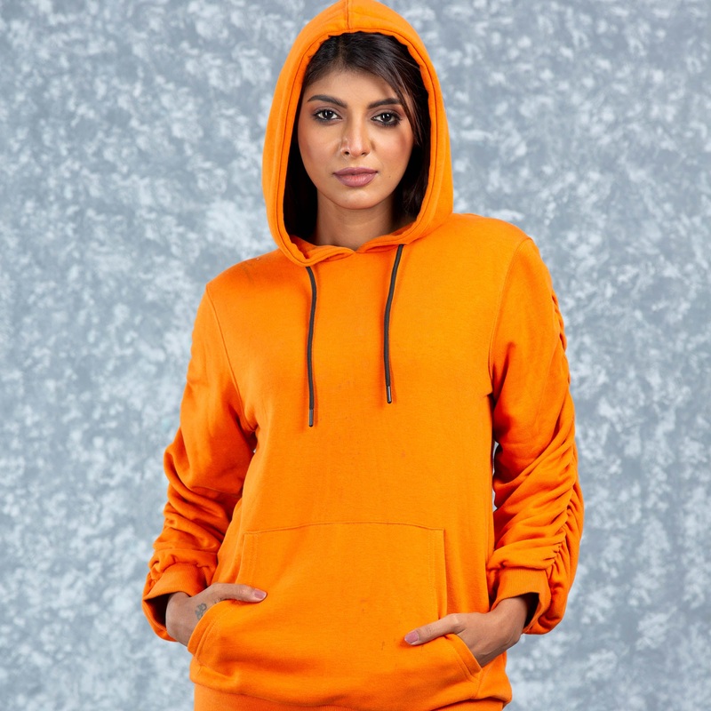 Womens Hoodie- Brown 2XL BROWN