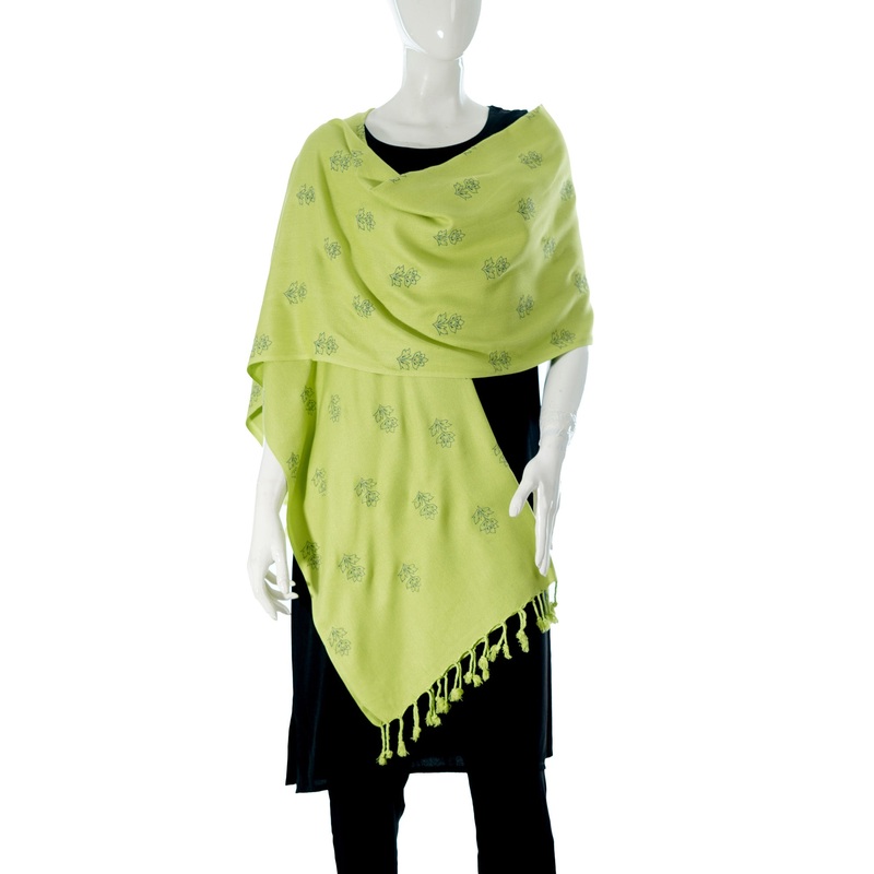 Womens Shawl- Lime N/A LIME