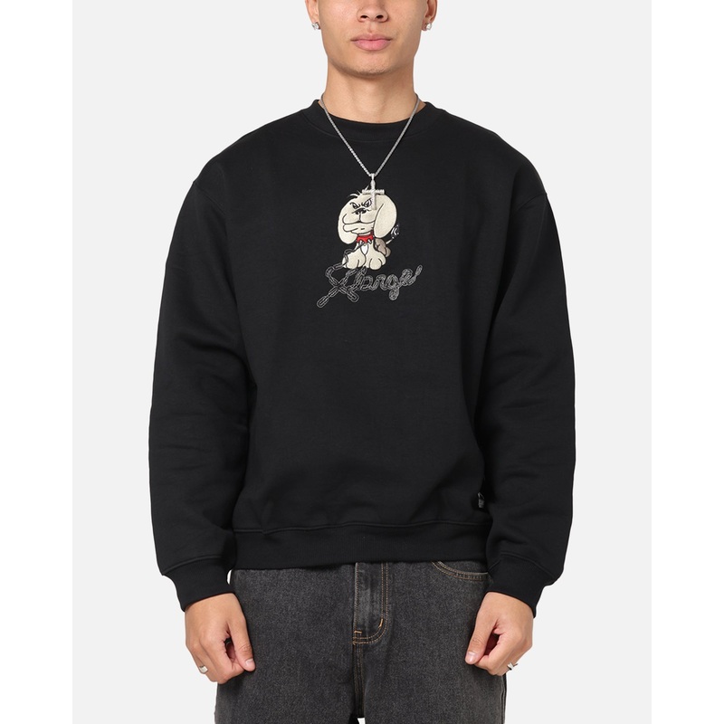 X-Large Off Leash Crewneck Black S
