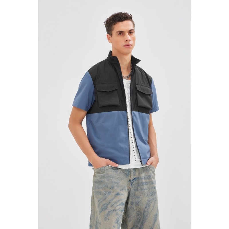 Kylo – Nylon Zipper T shirt S