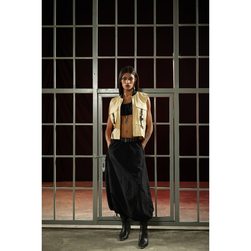 NYX-Woven Utility Gilet S