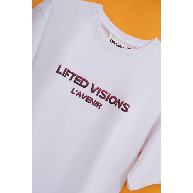 Lifted Visions Unisex T-shirt – White S