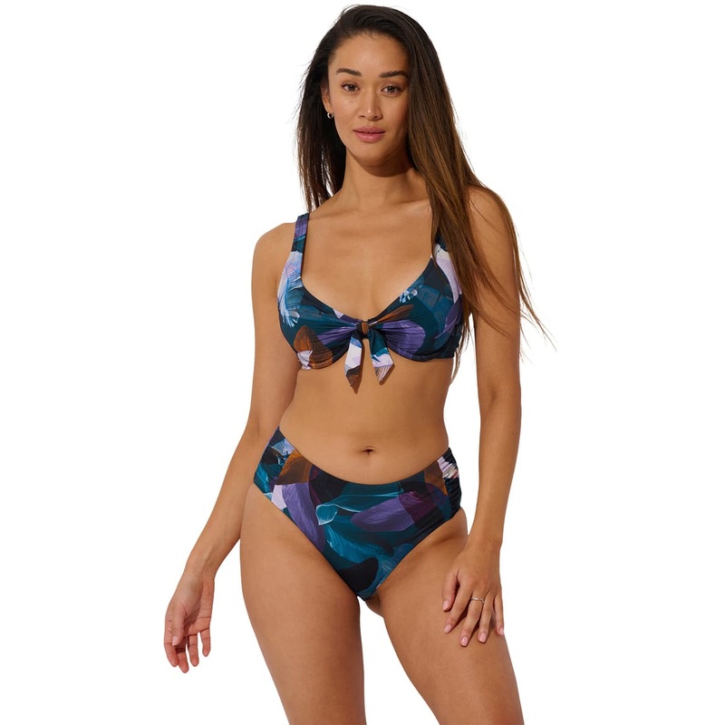 Everyday Sunday High-Waist Shirred Bikini Bottom – Women’s