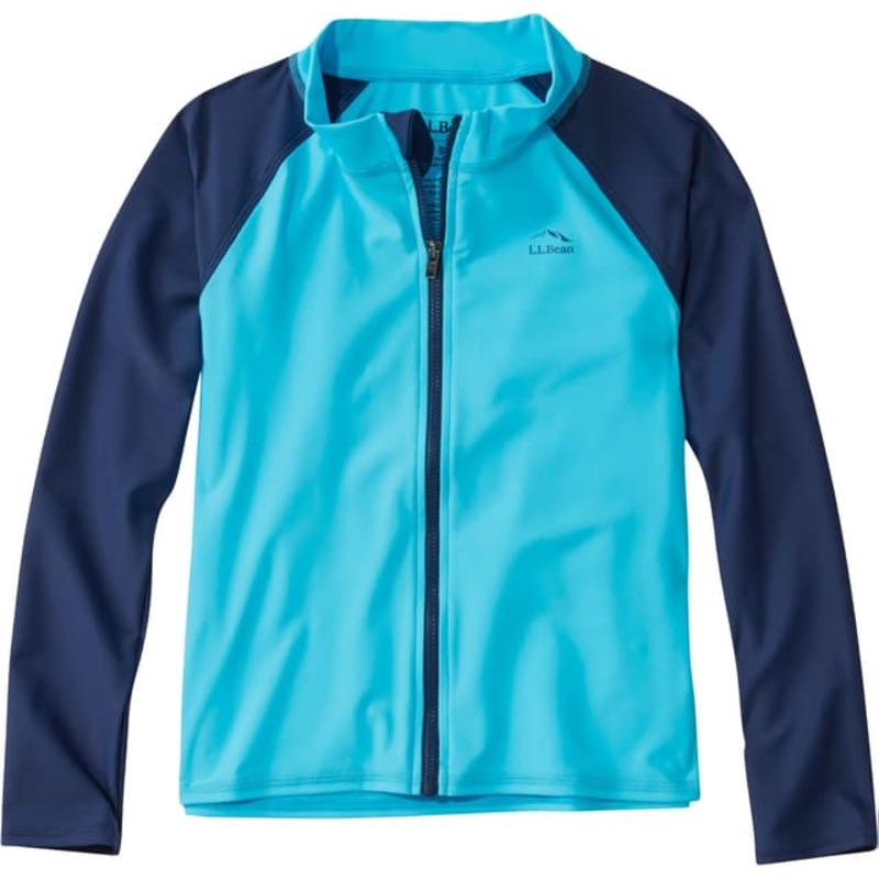 L.L. Bean Sun-and-Surf Full-Zip Shirt – Kids