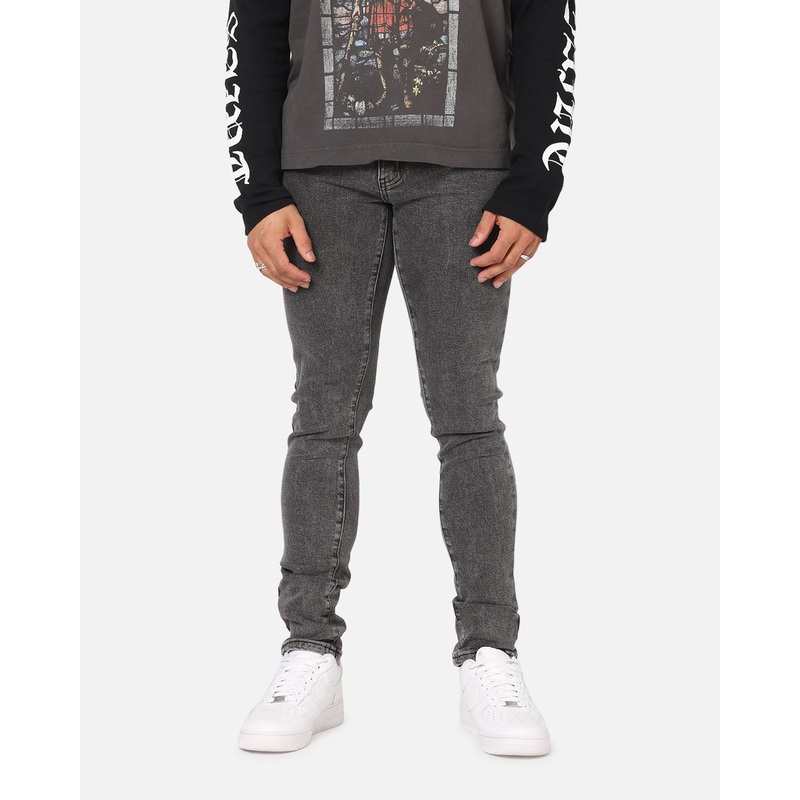 Saint Morta Dynasty Jeans Black Stonewash 28