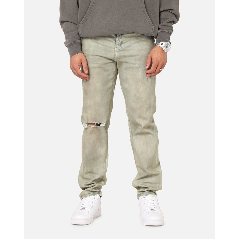 Saint Morta Psykhe Dirty Distressed Jeans Dirty Denim 28