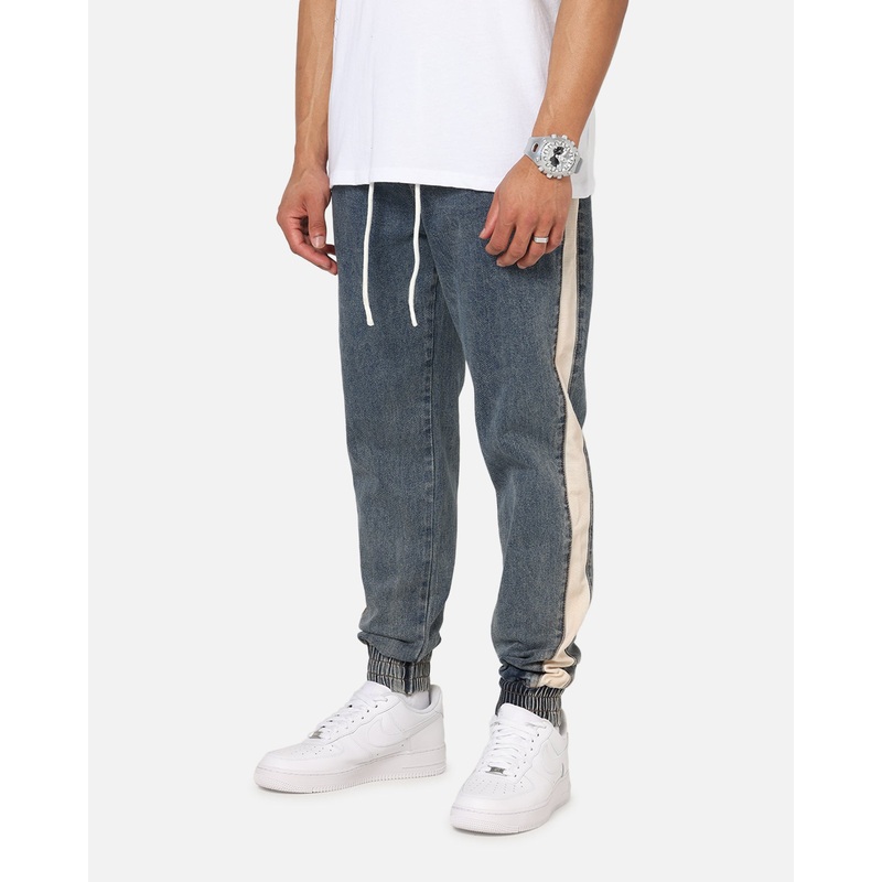 Saint Morta Sidewinder Denim Joggers Dirty Denim S