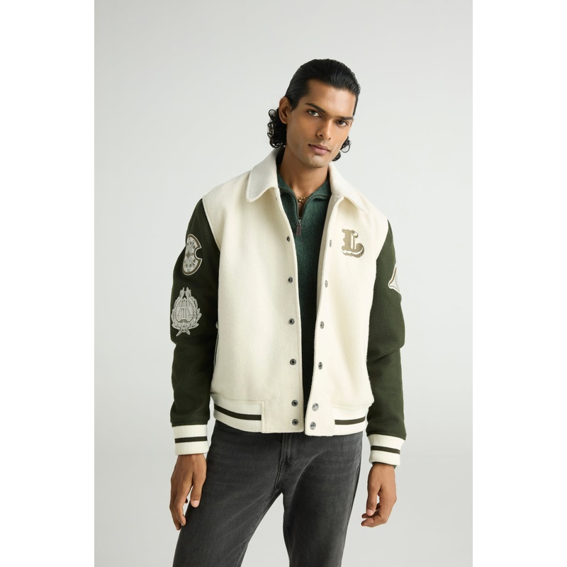 LOUVRE – Wool Varsity Jacket (Museum Edition) XS