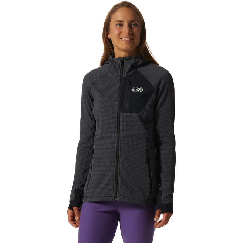Mountain Hardwear Polartec Power Grid Full Zip Hoody – Women’s