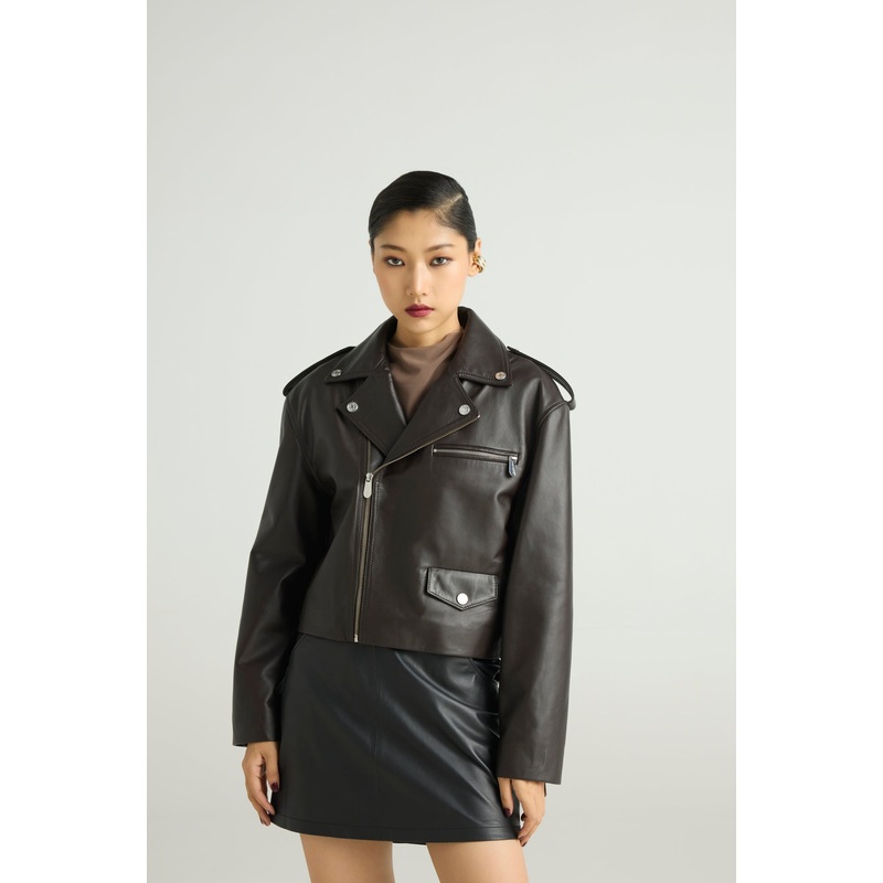 REBELLA BOXY MOTO JACKET XS