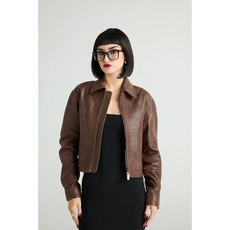 VIGOR- Power Leather Jacket XS