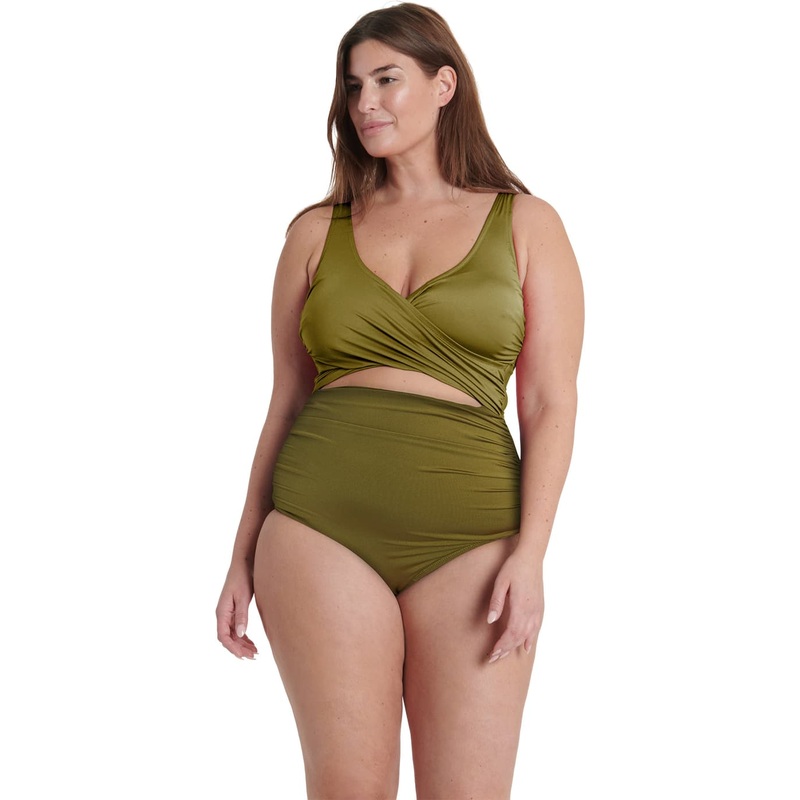 Everyday Sunday Wrap One-Piece Tank Swimsuit – Women’s