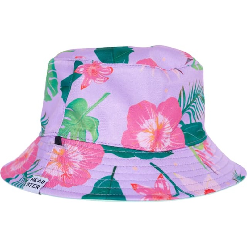 Headster Kids Wild Hibiscus Bucket Hat – Girl
