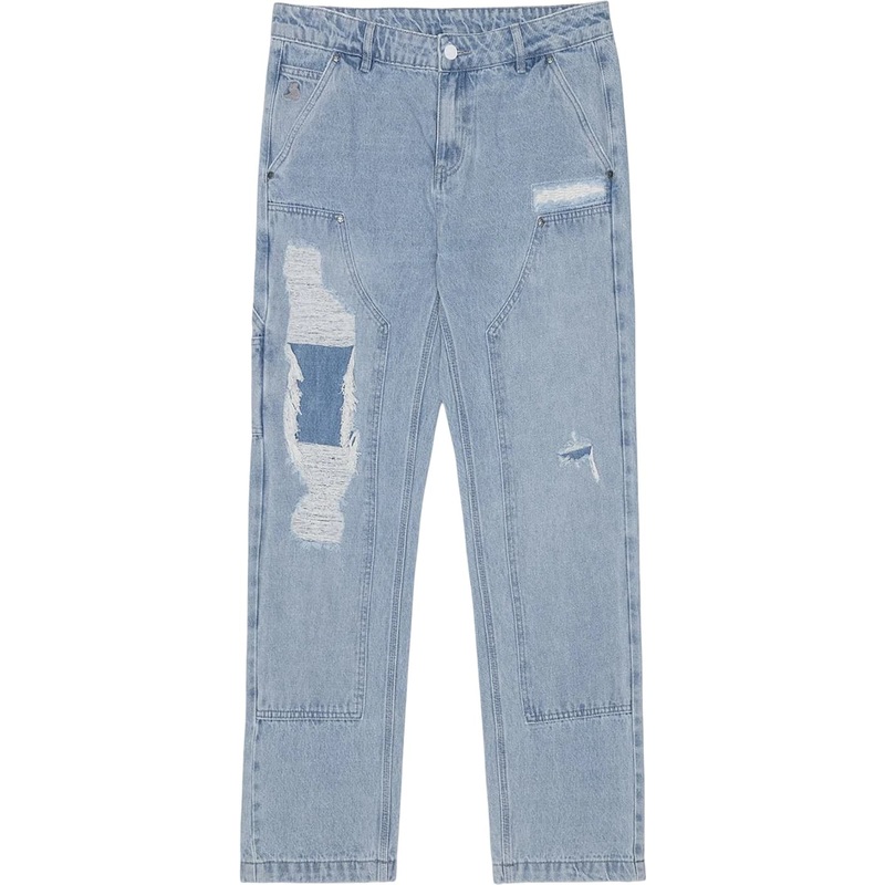 KUWALLA-TEE Destroyed Carpenter Denim Jeans – Men’s